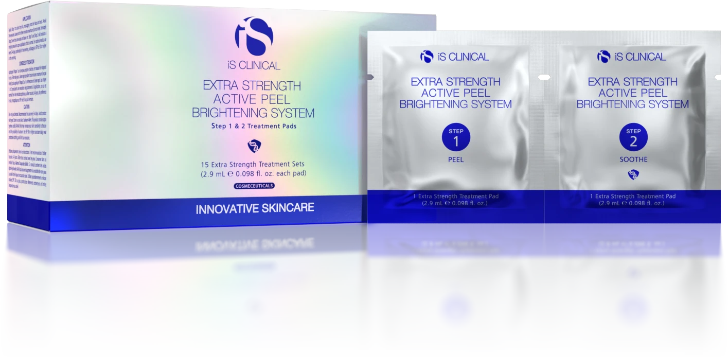 Extra Strength Active Peel Brightening System - Peeling pro intenzivní rozjasnění pleti obličeje a krku doma